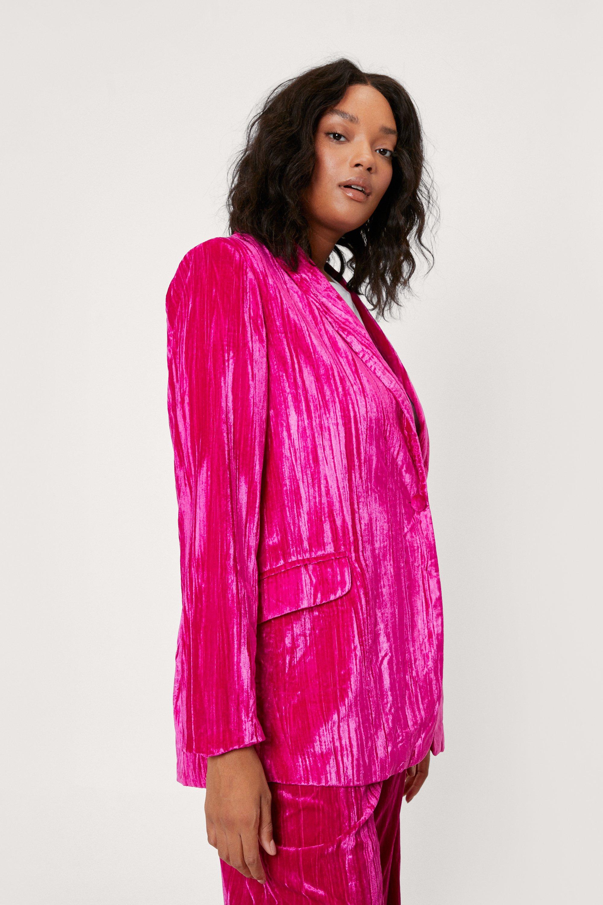 Plus size cheap velvet coat